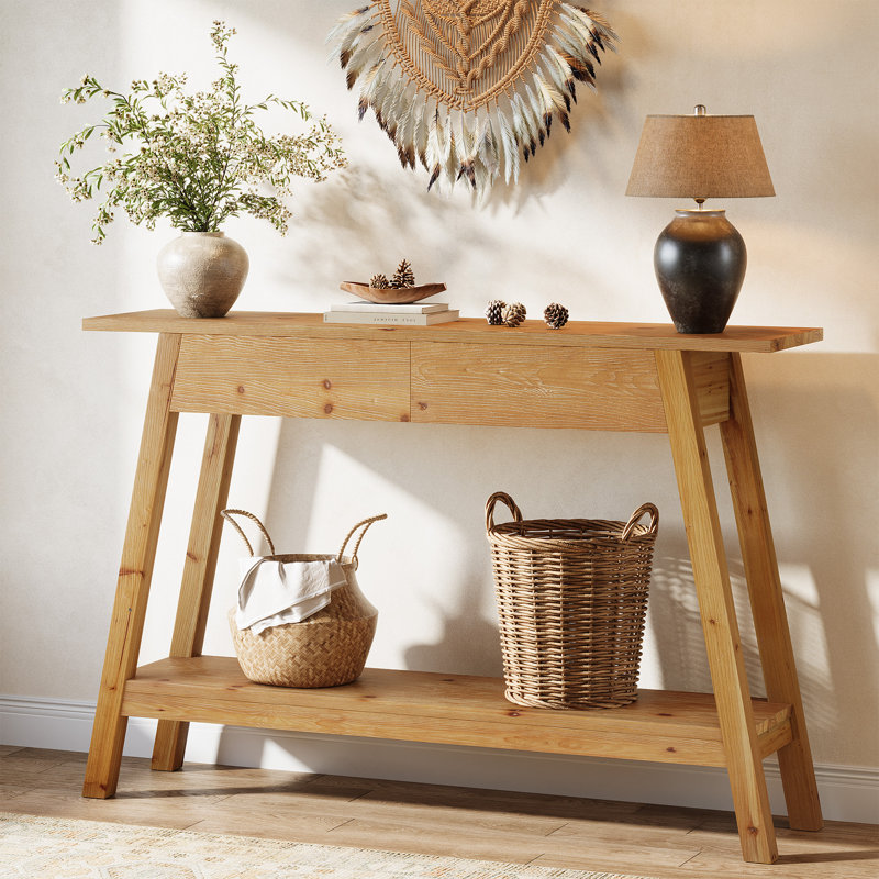 43.31cm Solid Wood Console Table
