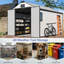 8 ft. W X 12 ft. D Resin Storage Shed 