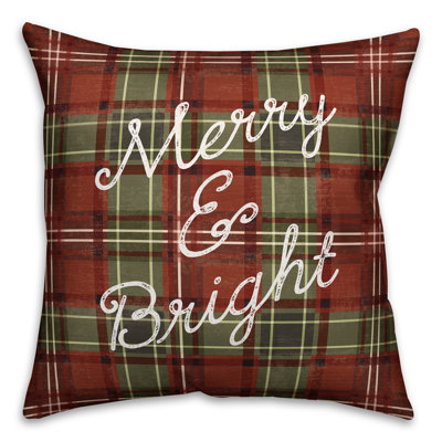 Coussin décoratif "Merry and Bright"