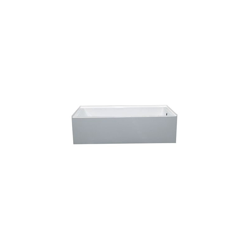 City 60'' L Alcove Soaking Bathtub