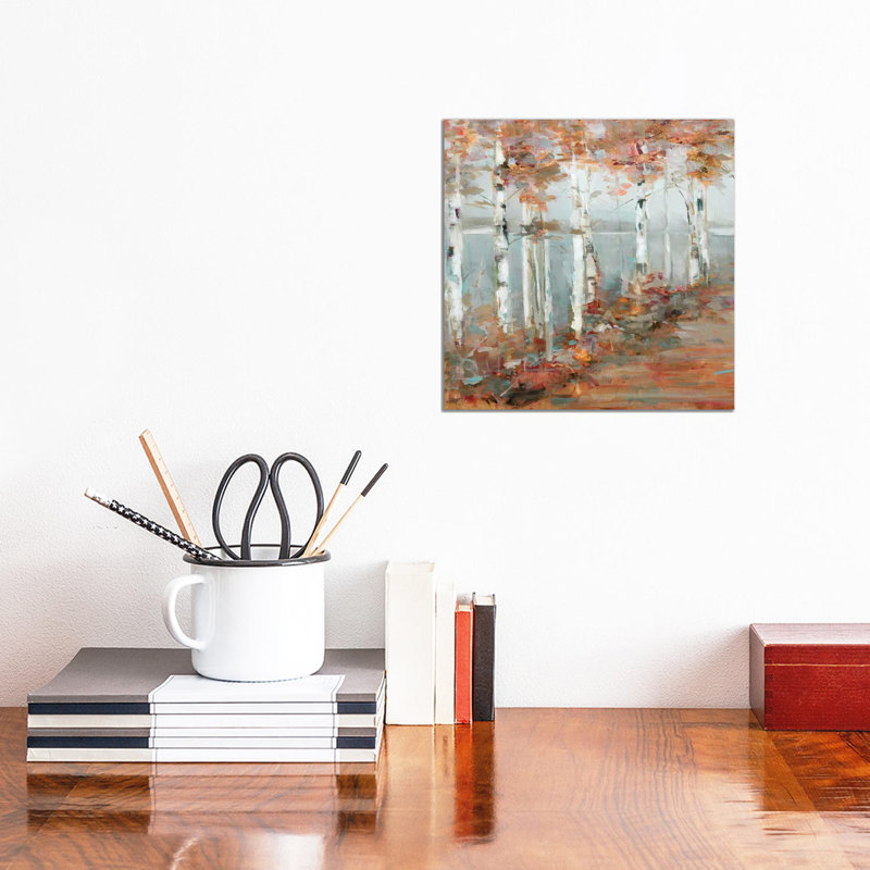 Birch Walk I- Gallery-Wrapped Canvas Giclée