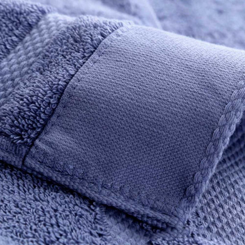 Serviette de bain en microfibre Andes, Bleu