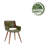 Seagraves Faux Leather Mid-Century Dining Chair-91812320