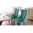 High-end Tufted Velvet Upholstered Nailhead Dining Chair (Set of 4)-2091495574-2091495576