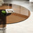 35-Inch Round Glass Dining Table