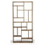 M Solid Wood Geometric Bookcase
