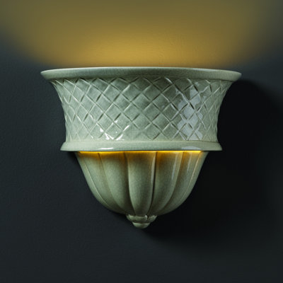 Amalio Ceramic Flush Mounted Sconce