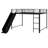 Metal Bunk Bed With Slide And Guardrails-3625820-3625821