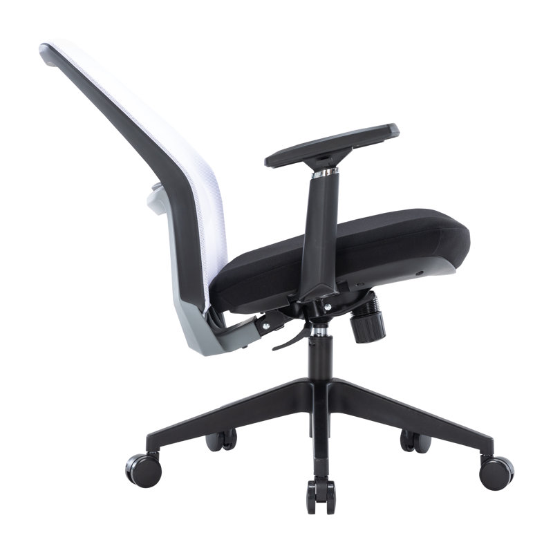 Fauteuil de bureau ergonomique Ingram, Blanc