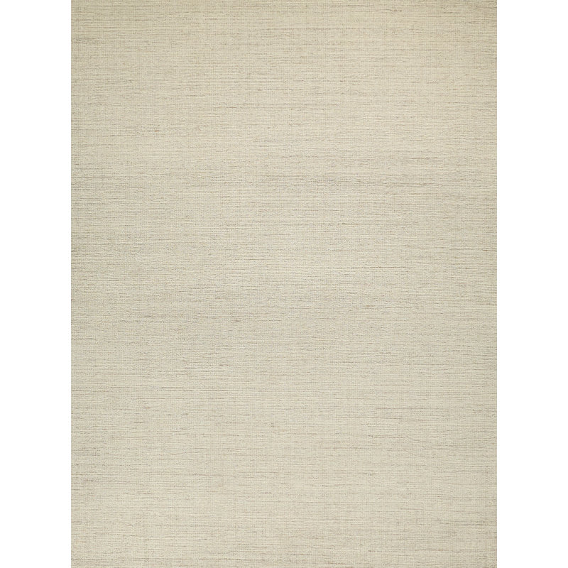Elements Hand Tufted Wool Area Rug, Rectangle 10' x 14', Beige/Ivory