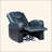 Alair Leather Aire Power Motion Recliner W/Bluetooth, Wireless Charger & Cupholder