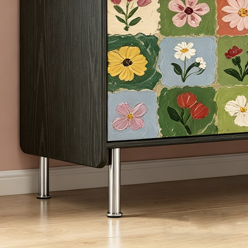 Modern Retro Simple Style Accent Cabinet