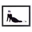 Audrey Hepburn in Abstract - Picture Frame Painting Print-55686737-55686741