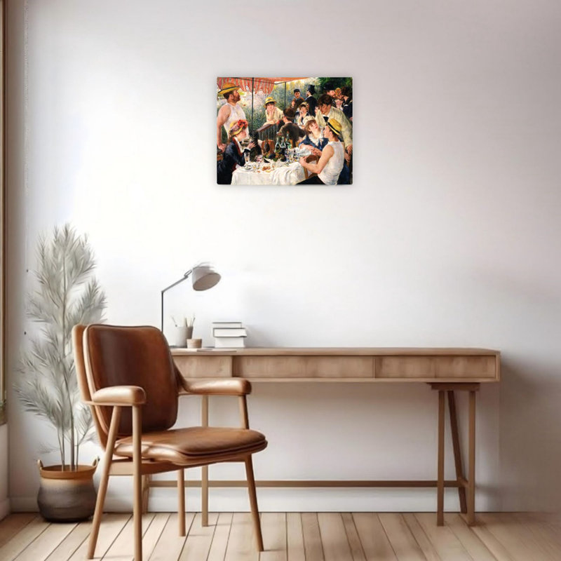Art mural en toile 24 "x 18" The Luncheon of the Boating Party