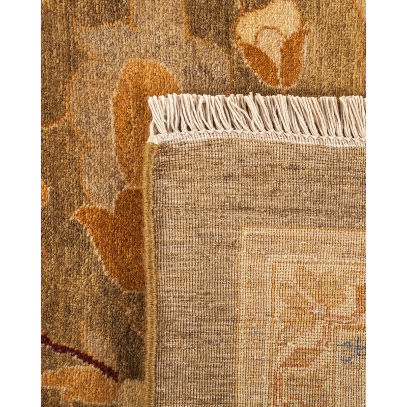 Classic One-of-a-Kind 12' 2" X 17' 9" Hand Knotted Area Rug