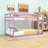 Hinote Wood Twin Over Twin Bunk Bed With Spacious Storage And Enhanced Safety Features-439273983