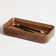 Square One Wood Stackable Desk Organizer