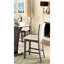 Chaises contemporaines à hauteur de comptoir 2 pièces