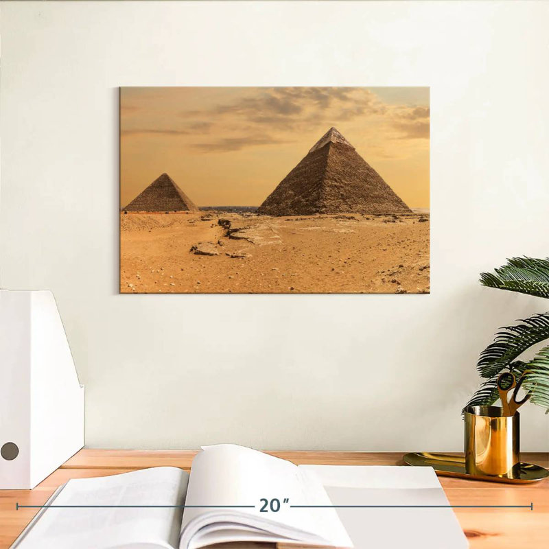 Javetta, la grande pyramide de Gizeh, H 8 po x l 12 po