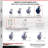 4 Piece Solid Poly Caster Set
