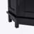 Bathroom Cabinet Triangle Corner Storage Cabinet With Adjustable Shelf Modern Style MDF Board-118317321