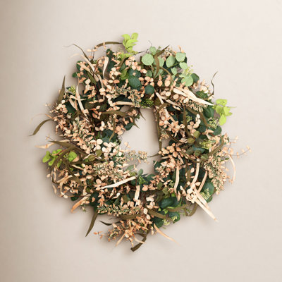 28" Handcrafted Mixed Assortment Thanksgiving Wreath