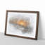 Sunset in Honolulu Hawaii - Framed Print-56841923-56841917