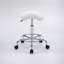 Tabouret ergonomique à roulettes, chaise pivotante réglable en hauteur pour bureau à domicile, salons de tatouage, de massage et cliniques de beauté (blanc)-1052881160
