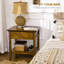 Table d'appoint avec rangement