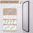 Cozy Design Tempered Glass Framed Wall-Mounted Bathroom Vanity Mirror-102799395-102799396-102799386