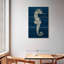 Hippocampe antique Brampt sur bleu I