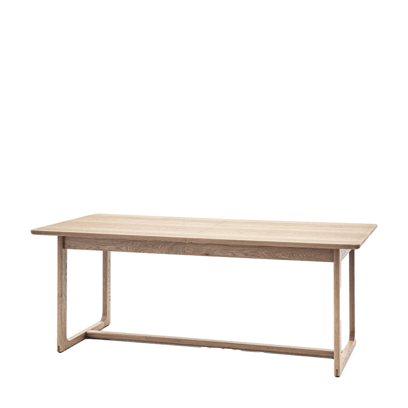 Calliope Extendable Dining Table, Dark Wood