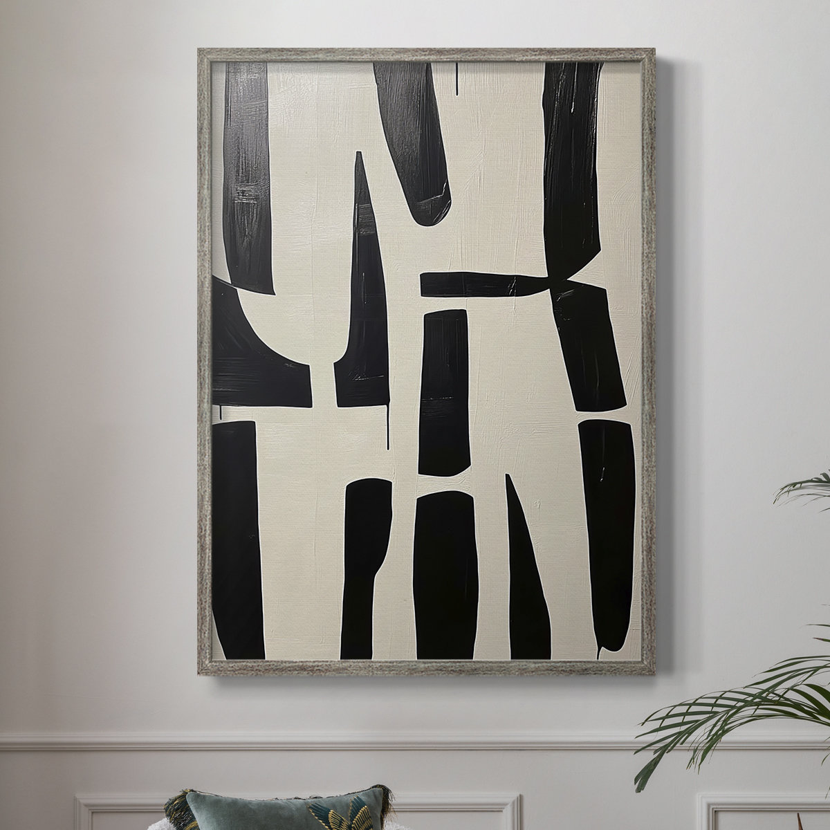 Ivy Bronx ABSTRACT Series DCLXXXVIII Framed Print - Solid Wood | Wayfair