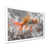 Cadre simple blanc, bois massif