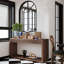 Console Elowen de 60 po avec 2 tiroirs et table de canapé en bois-211287717
