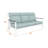 Townsend Metal Outdoor Sofa With Sunbrella Cushion-116233341-116233338