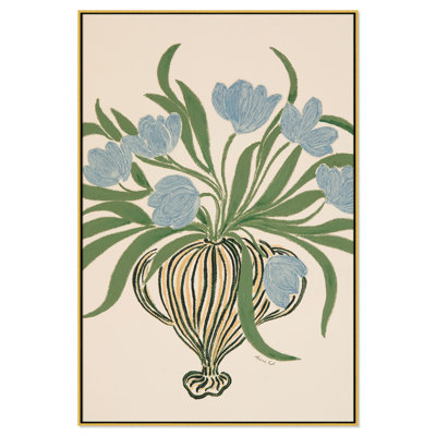 Colette "La Poire Blue Tulips" Print