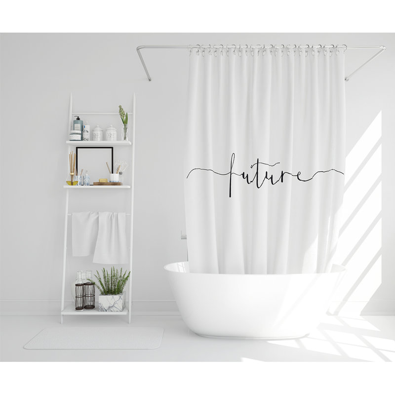 Ella-Kate 13 Piece Polyester Shower Curtain Set