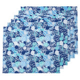 100% Cotton Ornaments Rectangle Placemat