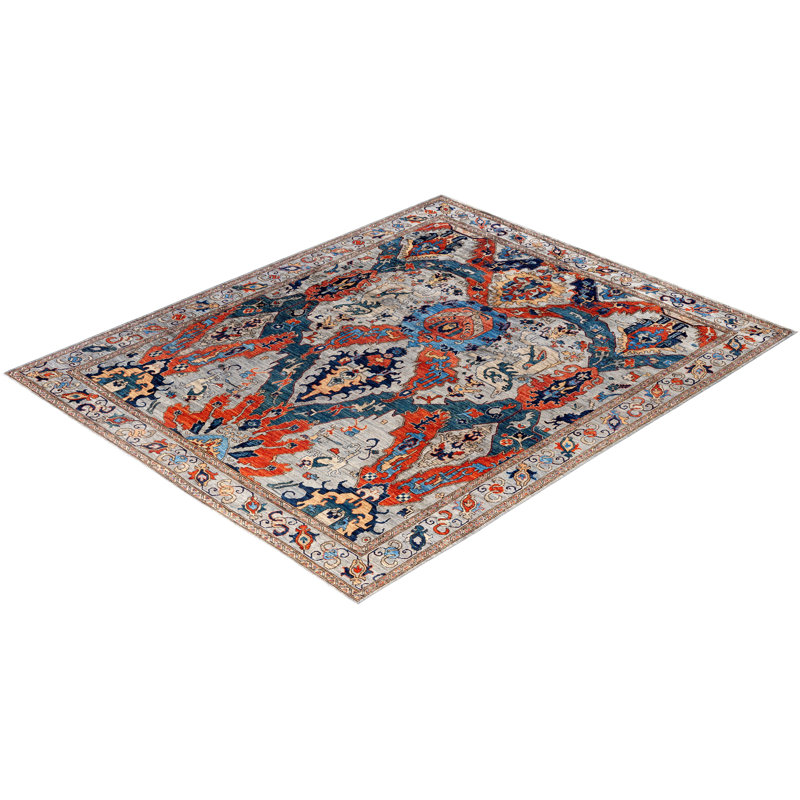 Serapi One-of-a-Kind 7' 11" X 9' 9" Hand Knotted Area Rug