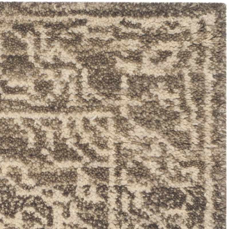 Kenya Brown / Beige Oriental Rug, Rectangle 8' x 10'