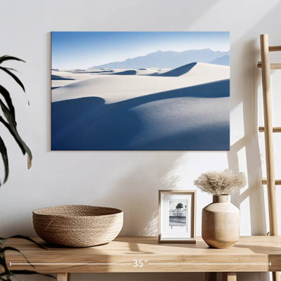 Désert de sable blanc d'Alvord
