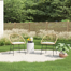 Chaise de patio avec coussins Burton