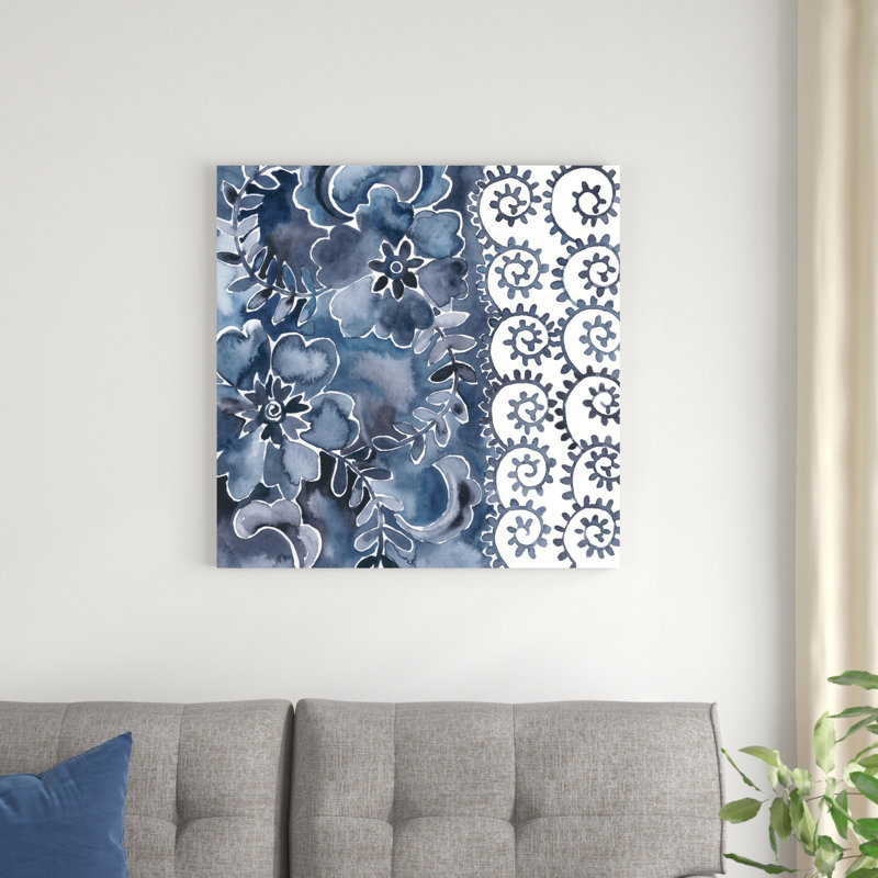 Cobalt Garden IV, H 30 po x l 30 po x P 1,25 po