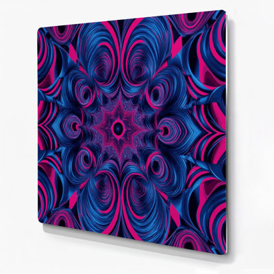 Art mural bleu op Op 20