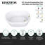 Kingston Brass Aqua Eden 52-Inch Acrylic Oval Double Ended Freestanding Tub With Drain-105705580
