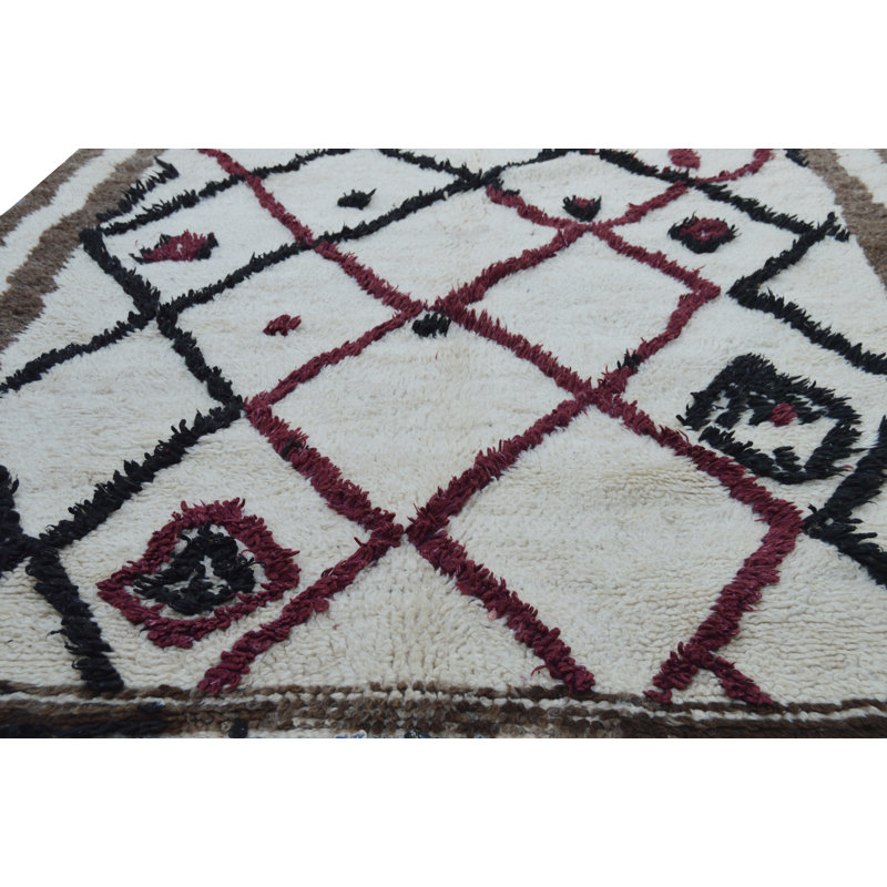 One-of-a-Kind Rectangle 4'8" X 8' Hand Loomed Area Rug