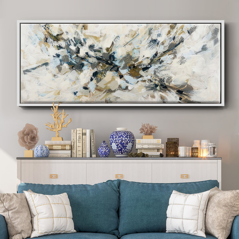 Rising Falcon - Framed Canvas