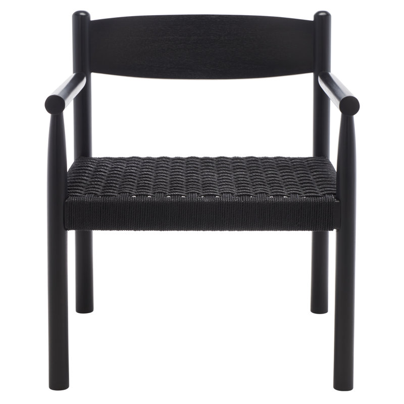 Fauteuil Lyydia de 24,75 po de largeur, Noir