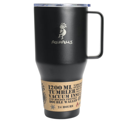 Aquapelli 40 fl. oz. Vacuum Insulated Stainless Steel Travel Mug with